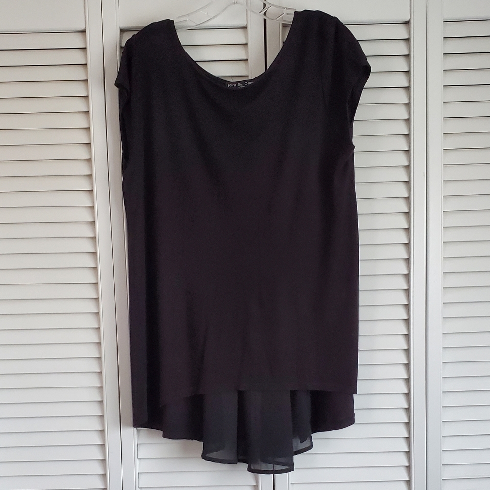 Kim & Cami black blouse